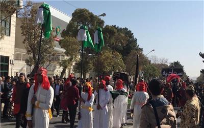 مراسم " حرکت نمادین کاروان اسرای کربلا" در تربت حیدریه ثبت ملی شد