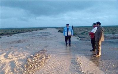 سیلاب 2 میلیارد و 900 میلیون ریال خسارت به جاده های بجستان وارد کرد